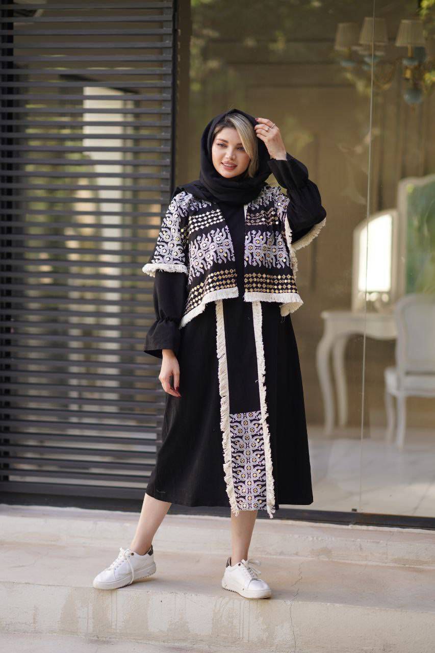 ست دوتیکه  پانچ و پیراهن 