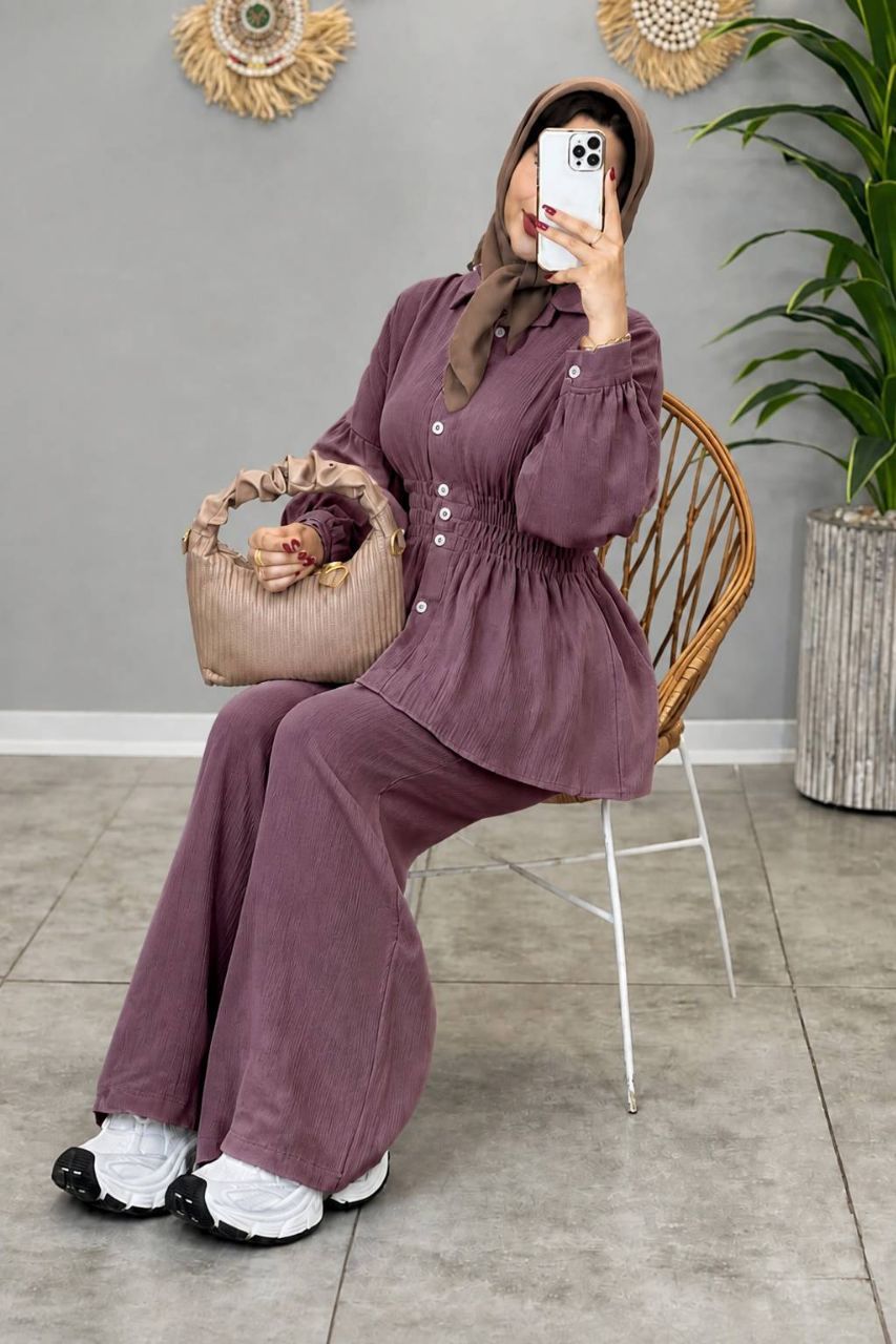 شومیز شلوار شالیز