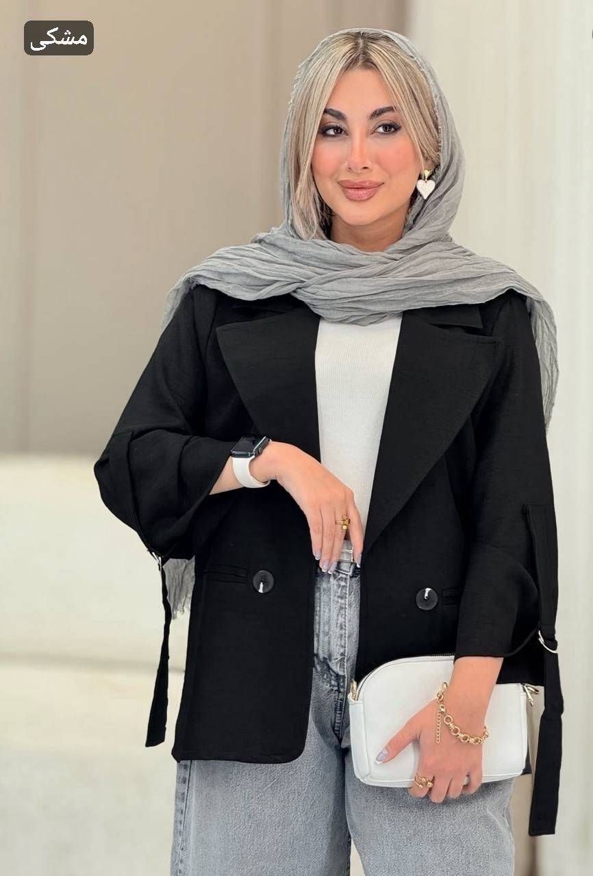 مانتو کتی استین سگک دیبا