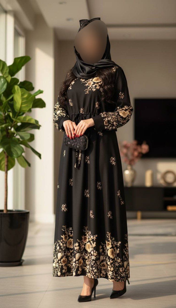  پیراهن یقه چین گلستان